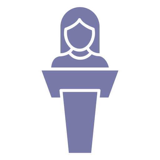 Logo - Dame holder foredrag